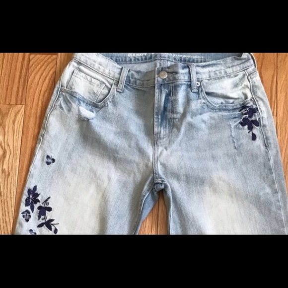 Sz 4| Old Navy | Boyfriend Jeans | Berry Blueberry🔥🔥 - Picture 5 of 8